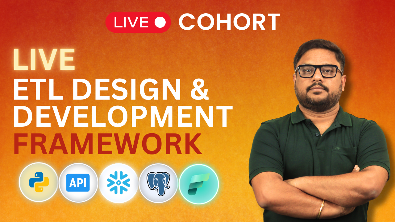 Live ETL Designing & Development Framework