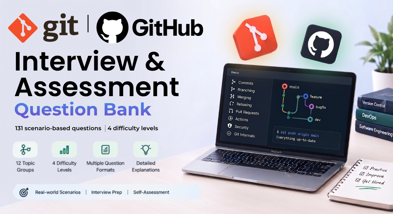 Git & GitHub Interview & Assessment Question Bank