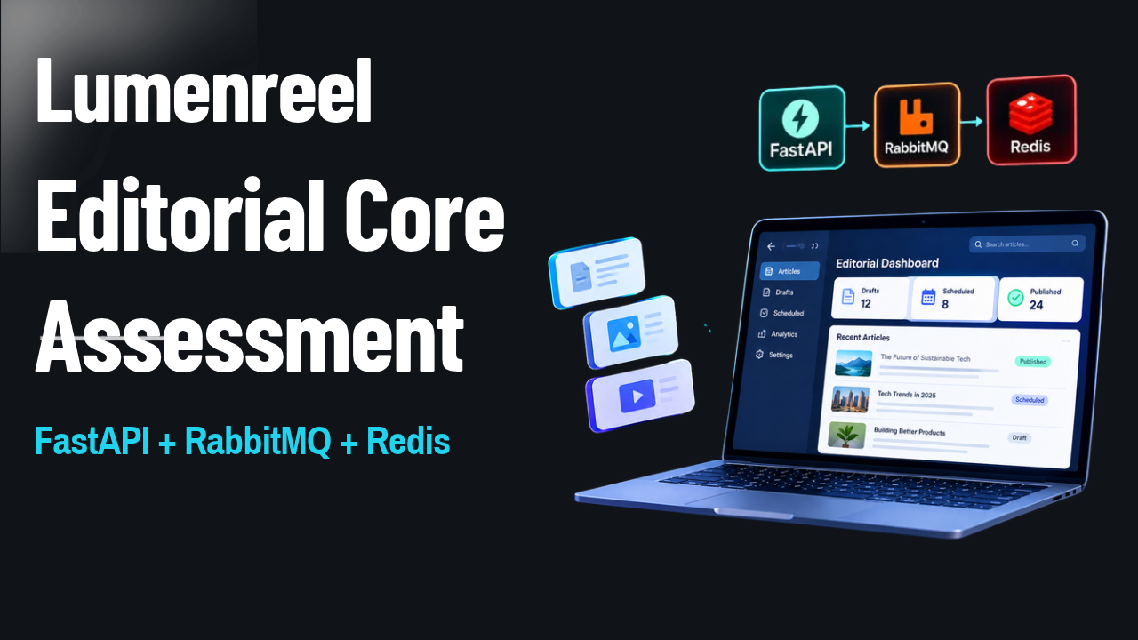 Lumenreel Editorial Core Assessment