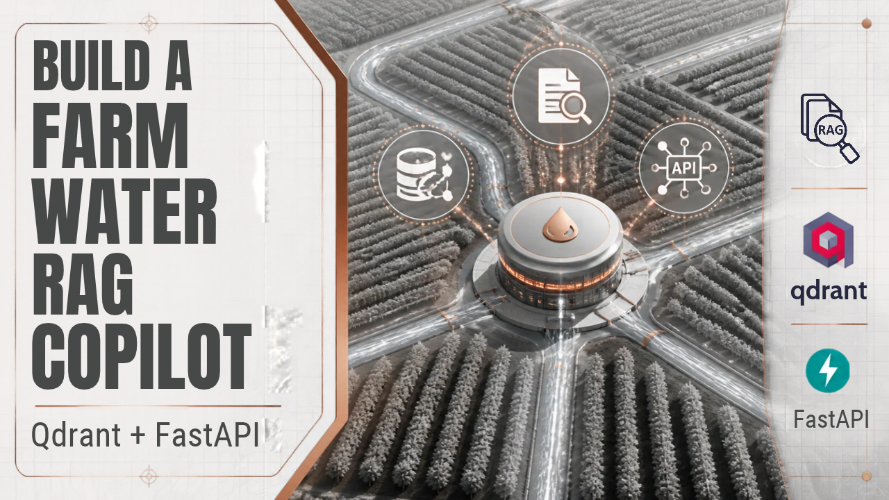 Build a Farm Water RAG Copilot with Qdrant and FastAPI
