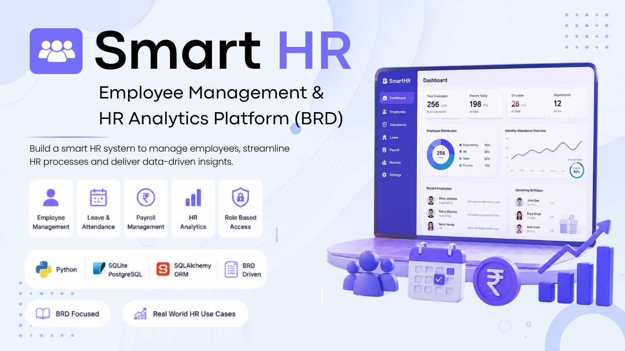 SmartHR — Employee Management & HR Analytics Platform