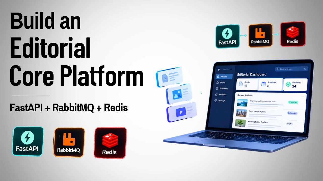 Build an Editorial Core Platform with FastAPI, RabbitMQ and Redis