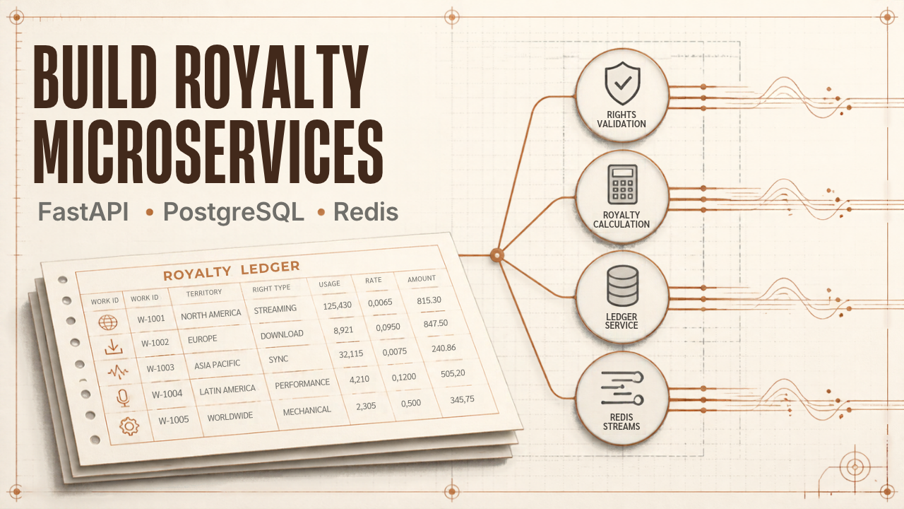 Build Royalty Microservices with FastAPI, PostgreSQL and Redis