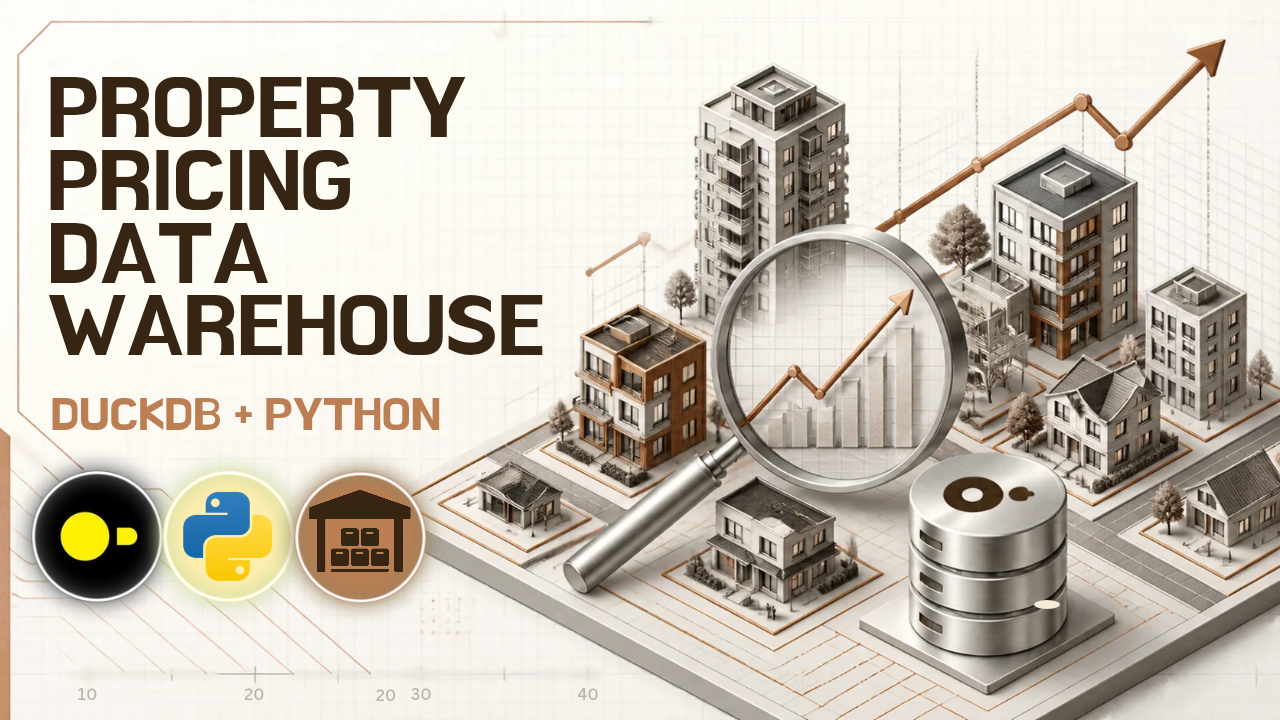 Build a Property Pricing Data Warehouse with DuckDB and Python