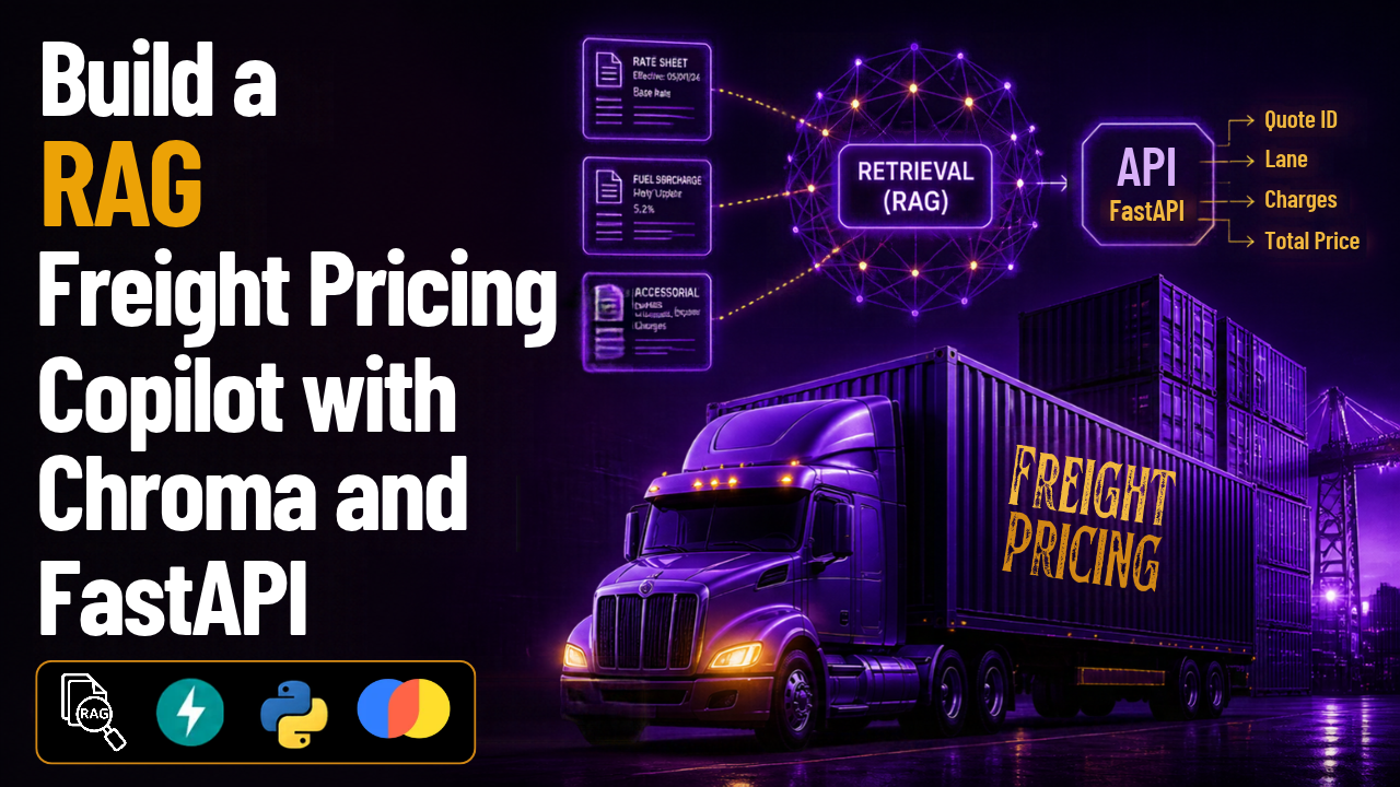 Build a RAG Freight Pricing Copilot with Chroma and FastAPI