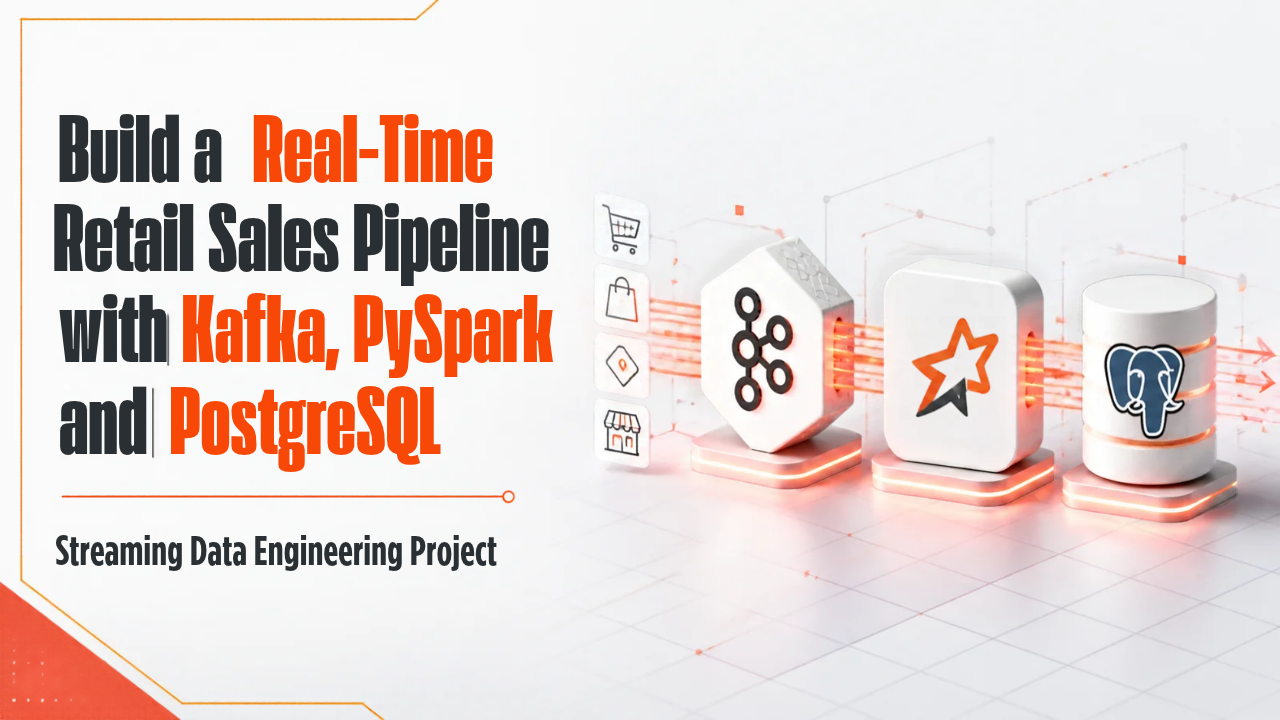 Build a Real Time Retail Sales Pipeline with Kafka PySpark and PostgreSQL