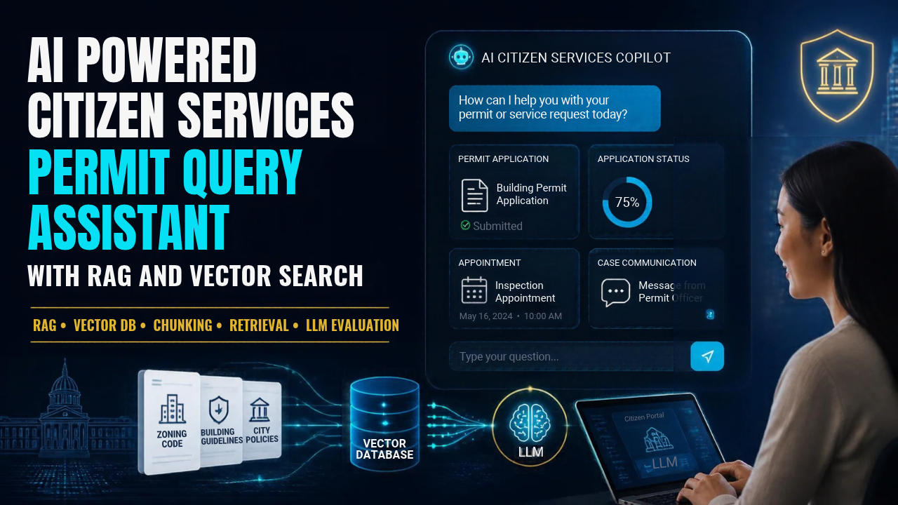 AI Powered Government Permit Application Assistant with RAG and Vector Search